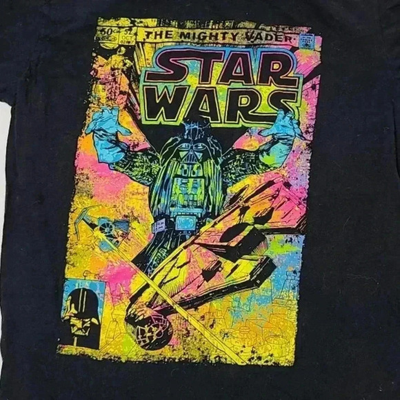 Star Wars Black Short Sleeved Tee Shirt - L - Picture 2 of 4